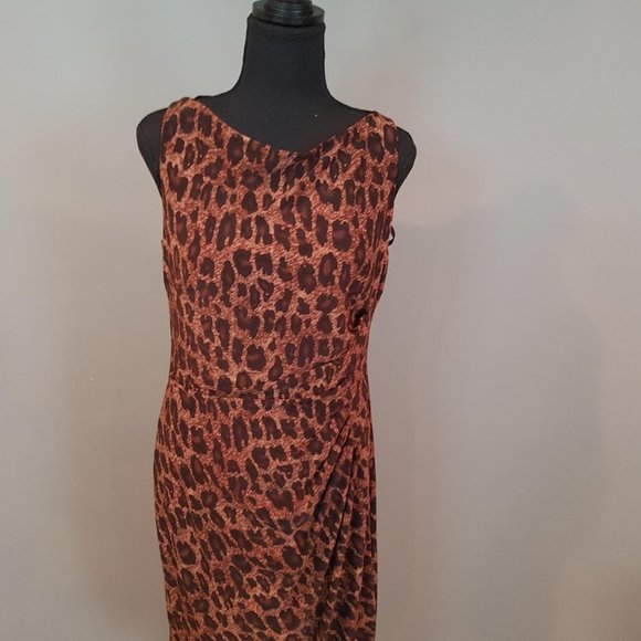 Ralph Lauren Leopard Dress - Picture 1 of 3